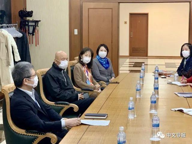 中国驻日本使馆召开旅日侨胞防控新冠肺炎疫情座谈会